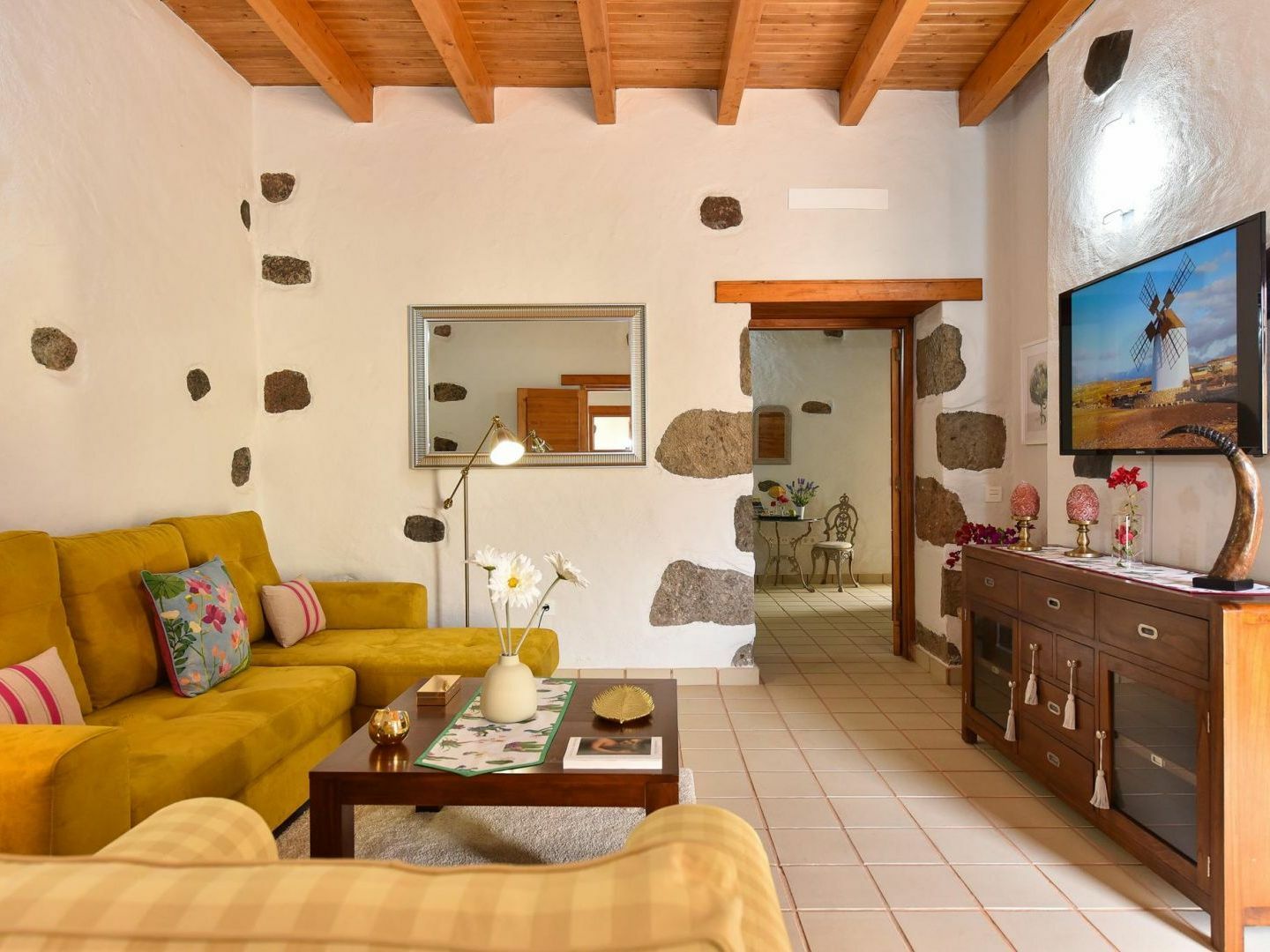 Los Algodones Cottage With Pool Ingenio Ngoại thất bức ảnh